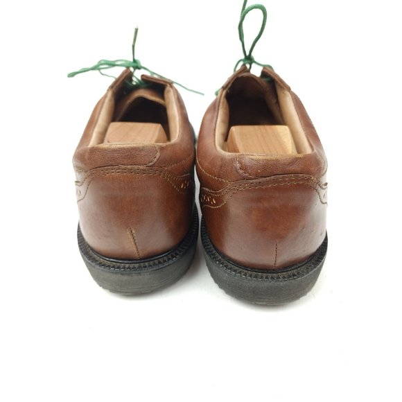Footjoy FJ Icon 52252 Mens Brown Leather Wingtip Oxford Golf Shoes Sz 11 M main image 5